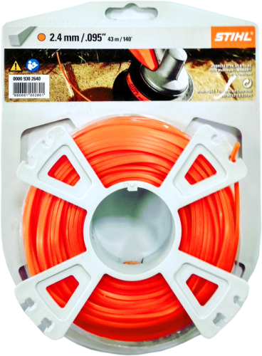 Żyłka tnąca Stihl kwadratowa (2,4 x 43 m).jpg